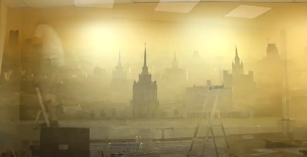 Натяжные стены с фотопечатью — Южно-Сахалинск, улица Авиационная, 57Б, фото 1